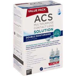 Multipurpose Contact Lens Solution Value Pack 2X360ML