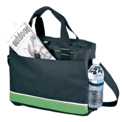 Conference Bag With Mesh Side Pocket - 4 Colours - New - Barron