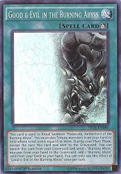 Yu-gi-oh - Good & Evil In The Burning Abyss SECE-EN086 - Secrets Of Eternity: Super Edition - Unlimited Edition - Super Rare