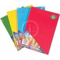 A4 Bright Paper 80GSM Lime 100 Sheets