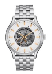 Nixon Spectra Men's Watch - White Silver