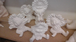 Sun Flower Babies By Pro Art Ceramic Art Shop - Small - 22 Cm