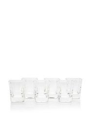 Drink By Durobor Set Of 6 Coral 11-OZ. Double Old-fashioned Glasses Clear
