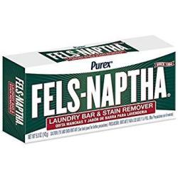 Dial 723154 Fels Naptha Laundry Bar Soap 5.0OZ Size Pack Of 24