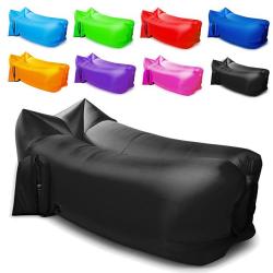 Air Sofa Inflatable Sofa Sleep Lounger Air Bed Design-ideal Couch Outdoor Camping Waterproof Portable Moistureproof Oxford 260 70 Cm Camping Hiking