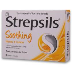 Soothing Throat Lozenges 8S