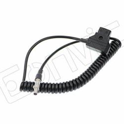 Eonvic Odyssey 7Q Neutrik Male To D-tap Male Video Standard Coiled Power Cable