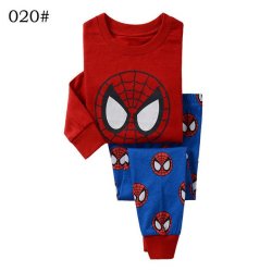 Mr Kong 2-7 Yrs Boys Cotton Spiderman Pijamas Sets - 020 7