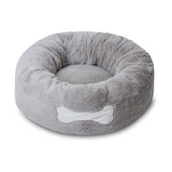 Calming Donut Bed - Grey - Medium