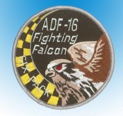 Adf-16 Fighting Falcon Six Pack Fs060