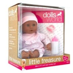 Little Treasure African Baby Doll 38CM