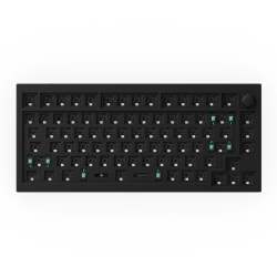 Q1 75% Barebone With Knob Rgb Wired Keyboard - Black