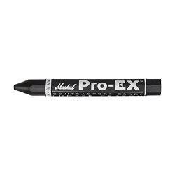 Markal 500 Lumber Crayon Clay Based Marker, 1/2 Hex, 4-5/8 Length, Blue  (Pack of 12)