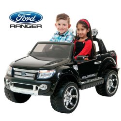 Demo 12V Ford Ranger 2 Seater Kids Electric Ride On Car-black