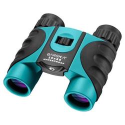 AB12727 Barska Optics Colorado Waterproof Binocular 10X25MM Black With Blue Lens Clam Package