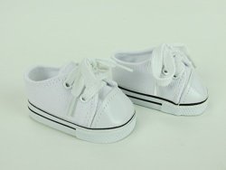 White Sneakers -18" Dolls