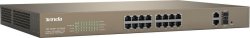16FE+2GE 1SFP Smart Switch With 16-PORT Poe