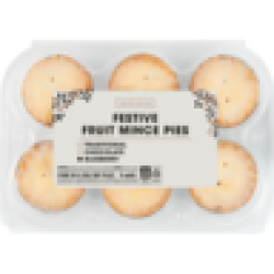 Blueberry Festive Fruit Mince Pies 6 Pack