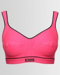 Shock Absorber 2 Pack High Impact Sports Bra in White & Pink