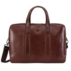 Brando Winchester Leather 15" Laptop Briefcase