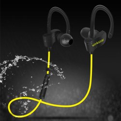 Winksoar Bluetooth Headset Waterproof Sports Stereo Headphone For Iphone Samsung Xiaomi Lg
