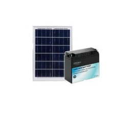 Oroku Power OP-072 Battery 80W With Onoff Switch Solar Lighting System With Separate Solar Panel