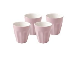 Maxwell & Williams Blend Sala Latte Cup Set Of 4 Dusty Rose