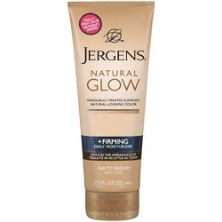 Jergens Natural Glow Daily Moisturizer Firming Medium Skin Tones 7.50 Oz Pack Of 3