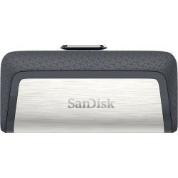 SanDisk SDDDC2-016G-G46 16GB Ultra Dual USB Flash Drive Type C-black silver