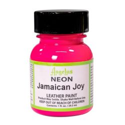 Acrylic Leather Paint - Jamaican Joy Pink 1OZ