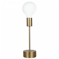 Bright Star Lighting - Metal Bedside Lamps In Variety Of Colours - Satin Brass