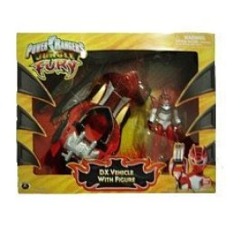 Power Rangers Jungle Fury Red Ranger 5" And Mobile Warrior Set - Toys R Us Exclusive