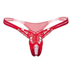 Deals on Ridkodg Sexy Pendant Pearl G String Women Panties Low