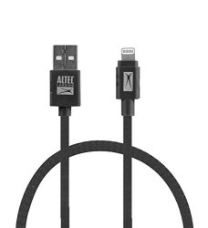 Altec Lansing Leather Rapid Charge Lightning USB Cable Compatible With Iphone 5 5S 6 6S 7 7PLUS IPAD IPOD & 8PIN Connection Devices