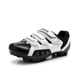 Tiebao Road Cycling Shoes Black And White - 39 6 UK