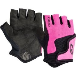 Giro Bravo JR Cycling Gloves in Bright Pink Youth Small