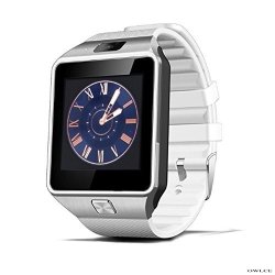 Owlce DZ09 Smart Watch Electronics Wristwatch For Xiaomi Samsung Phone Android Smartphone Health Smartwatch For Men Women Silver