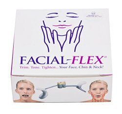 Facial Flex Facial Exercise And Neck Toning Kit Facial Flex Device Facial Flex Bands 8 Oz & 6 Oz Packs & Carrying Case
