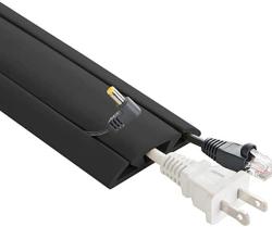 Tan Rubbo International-HI 10FT Long UT Wire Neoprene 3-Channel Cord Protector & Concealer 
