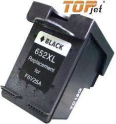 Topjet Generic Replacement Black Ink Advantage Cartridge For F6V25A HP652XL- Single Black Ink Cartridge Page Yield 350 Pages With 5% Coverage For Use With