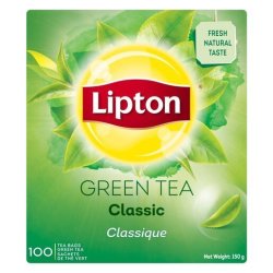 Tagged Tea Bags Green Tea 100 Pack