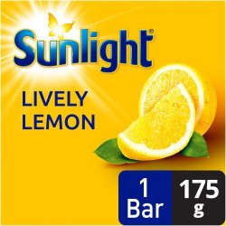 Sunlight Cleansing Face And Body Bar Soap Lively Lemon 175G