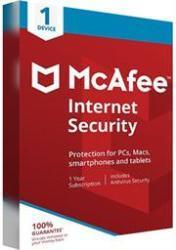 Mcafee 1-YEAR Free Internet Security Oem No Packaging No Warranty On Software Featuresoperating System• Microsoft Windows 10 8.1 8 And 7 SP1 32- And