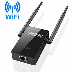 USMSRM 300Mbps Wi-Fi Range Extender with High Gain Dual External Antennas for 360 Degree WiFi Covering Repeater 