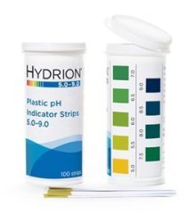 Phydrion 9400 Plastic Ph Indicator Strips 5.0 To 9.0 Flip Top Vial Packaging