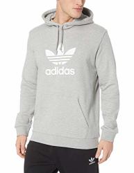 Adidas Originals Men's Trefoil-hoodie Medium Grey