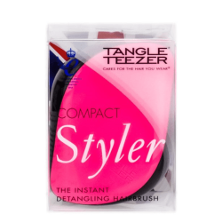 Tangle Teezer Compact Styler - Pink & Black