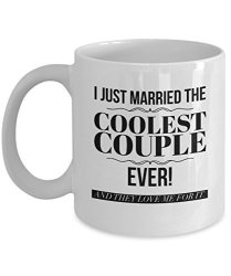 Wedding Officiant Mug - I Just Married The Coolest Couple Ever - Funny Gift Mug For Reverend Pastor Minister Priest |