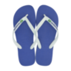 Havaianas Unisex Slim Sandals Brazil Blue Size 35 36
