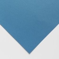 Ingres Pastel Paper Sheet Laid Texture 50X65CM Blue